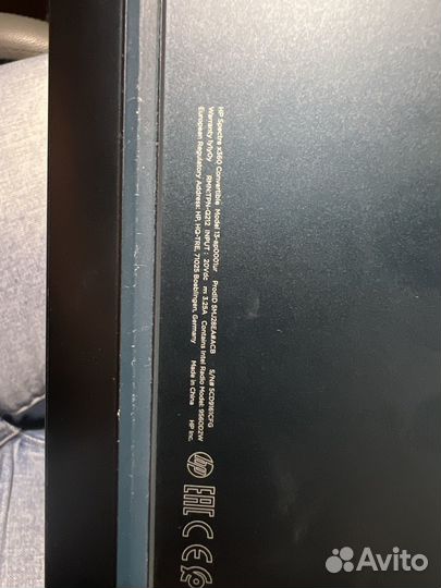 Ноутбук hp spectre