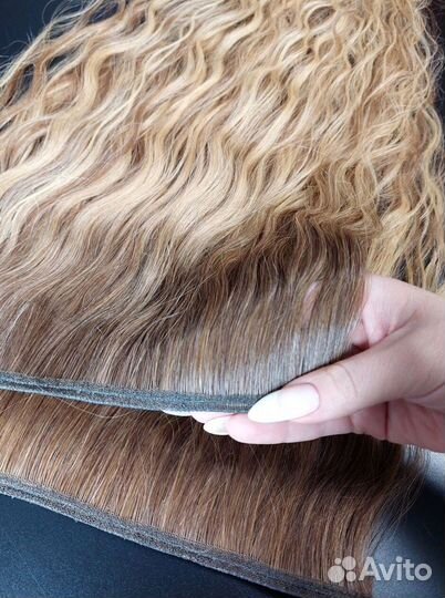 Изготовление тресса из натуральных волос, под зака