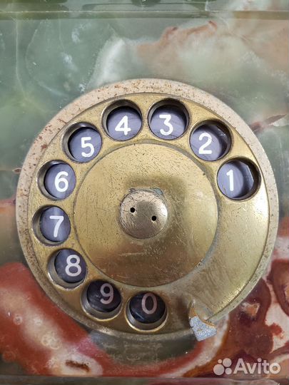 Антикварный телефон. Оникс. хх век