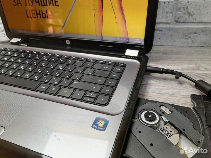 15.6 Ноутбук HP Pavilion G6-1207er AMD A8-3500M