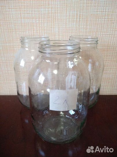 Банки стеклянные 2 л