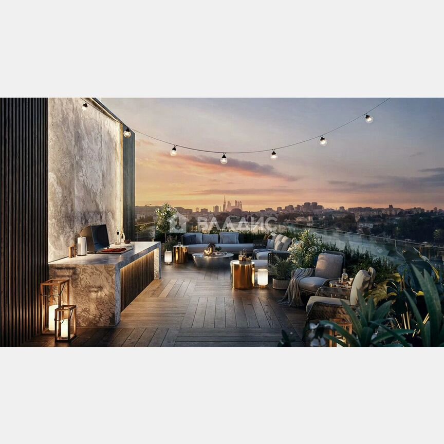 3-к. апартаменты, 89,5 м², 12/16 эт.