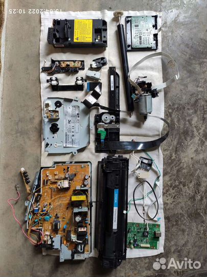 Запчасти от мфу HP, Samsung, Canon, б/у