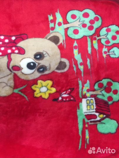 Плед детский 140х110 см