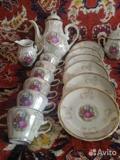 Чайный фарфоровый сервиз Япония