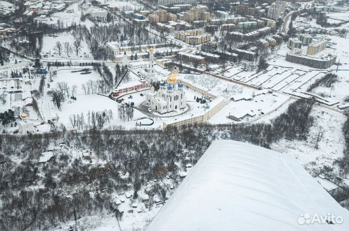 Полет на частном самолёте над Москвой