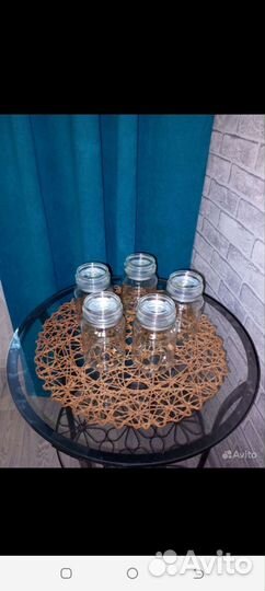 Банки из-под кофе Moccona 17 шт