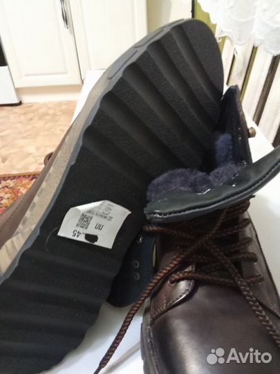 Ботинки мужские зимние45