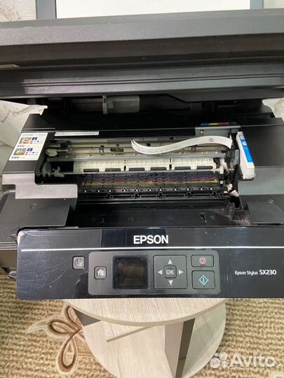 Цветной принтер epson stylus sx230