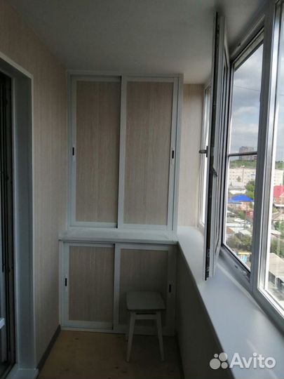 Остекление балконов и отделка / Балкон под ключ