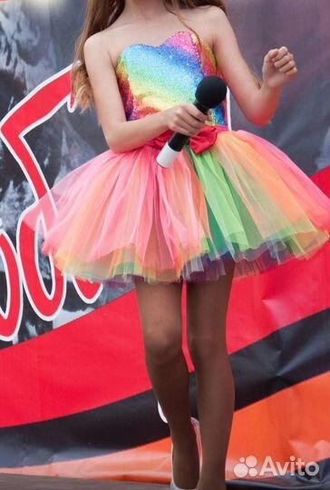 Костюм радуги, единорога