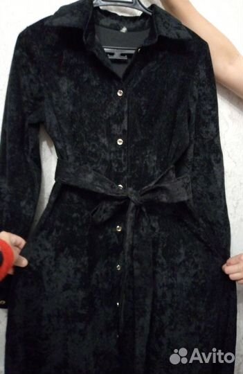 Платье теплое