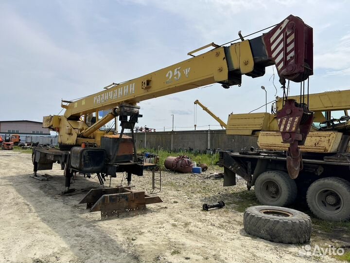Крановая установка Галичанин 25т