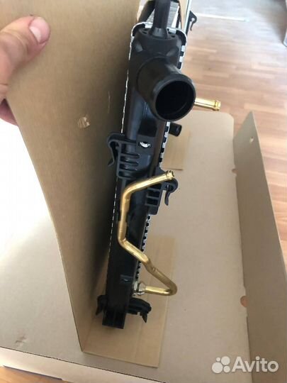 Радиатор охлаждения на solaris logan nexia lanos