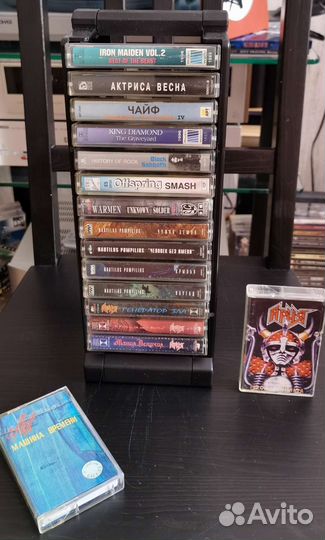Подставка для аудиокассет