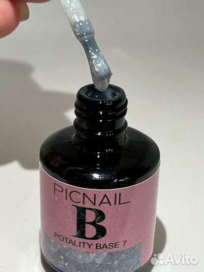Комуфлирующая база с поталью picnail B