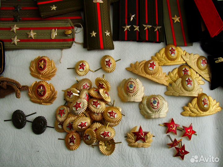 Кокарды,эмблемы,погоны,петлицы вс СССР, РФ