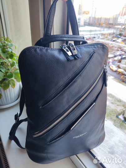 Суперский рюкзак Claus Schulz, натуральная кожа