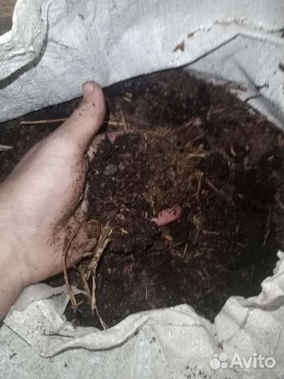 Перегной в мешках