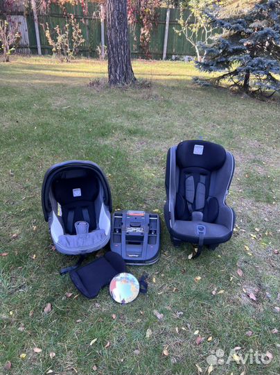 База isofix peg perego вместе с креслами