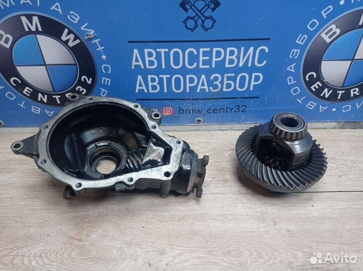Редуктор передний на BMW X5 Е53 3.91