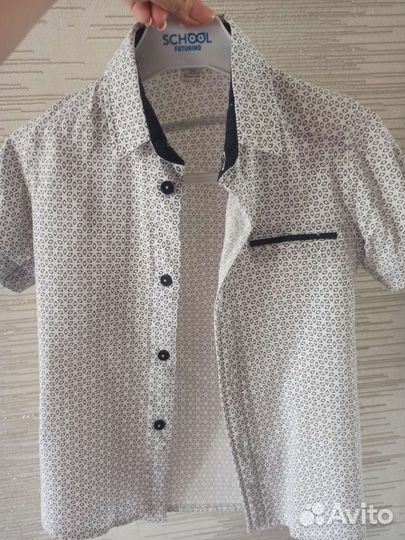 Рубашка для мальчика 122