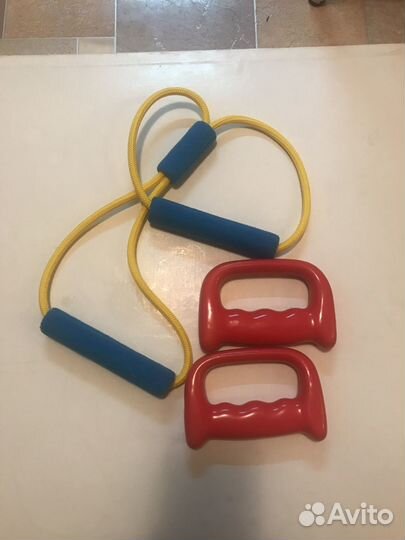 Гантели для бега, эспандер