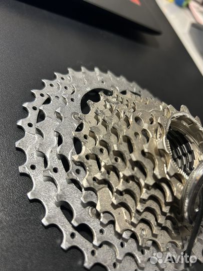 Кассета shimano cs hg81-10 11t japan 10-cк