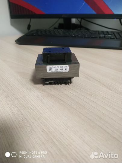 Трансформатор тп-115-10 220-15 Вольт