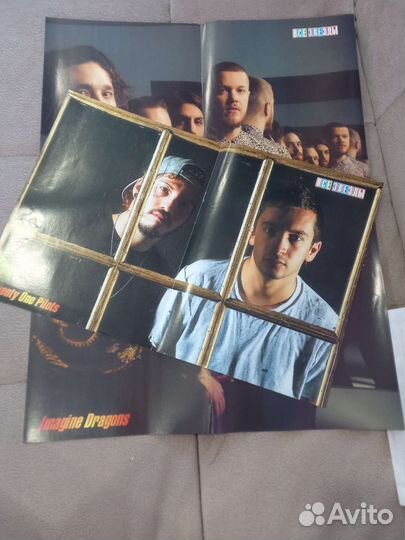 Журнал и плакаты все звёзды