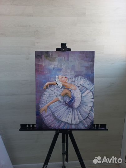 Интерьерная картина маслом в подарок