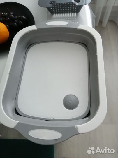 Разделочная доска с контейнером