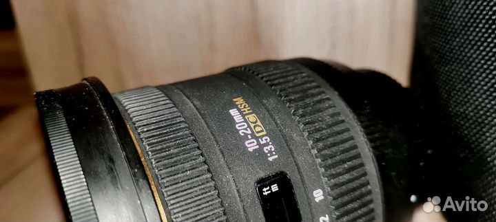 Объектив sigma 10-20 f/3.5 ex/dc для Nikon