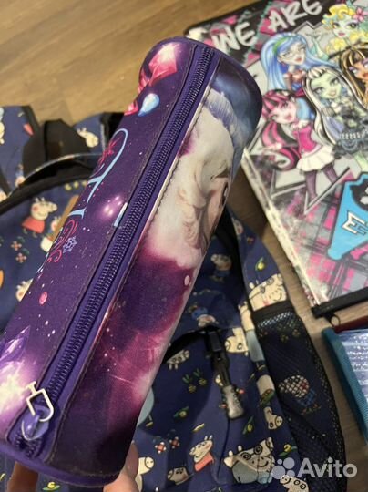 Пенал школьный для девочки