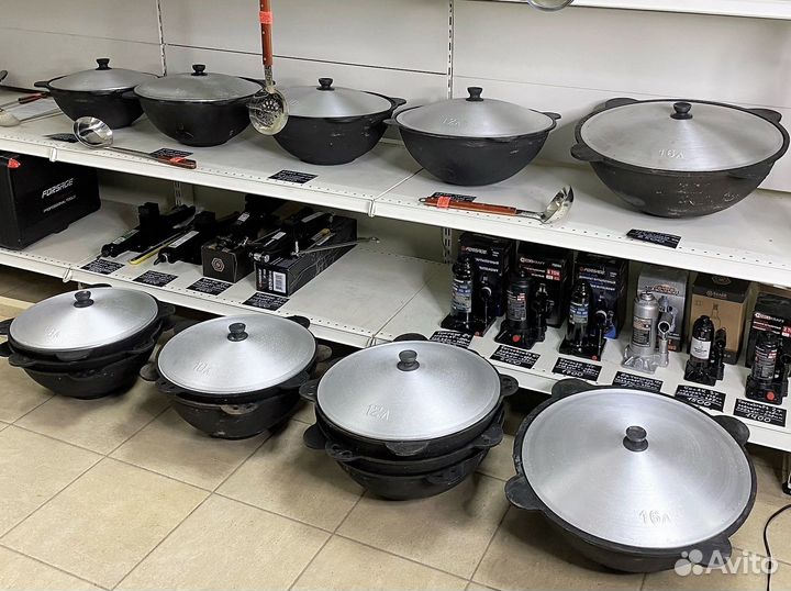 Казаны чугунные новые в Кирове