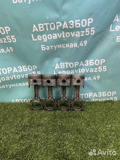 Комплект шатунов С поршнями ваз 2101-2107