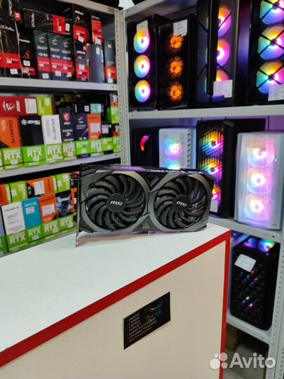Видеокарта MSI RTX 3060 Ti ventus 2X OC
