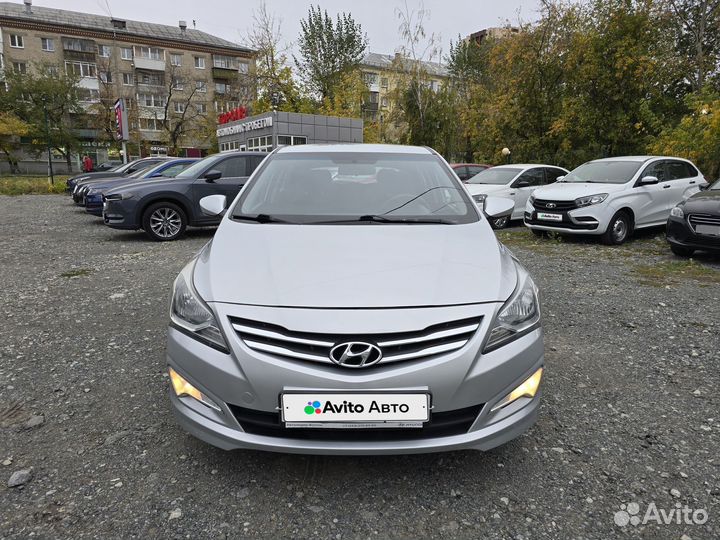 Hyundai Solaris 1.6 МТ, 2015, 138 000 км