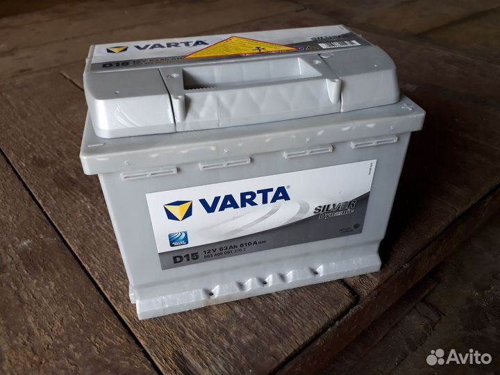 Аккумулятор varta silver dynamic d15