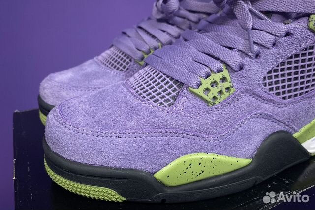 Кроссовки Nike Air Jordan 4 Retro Canyon Purple