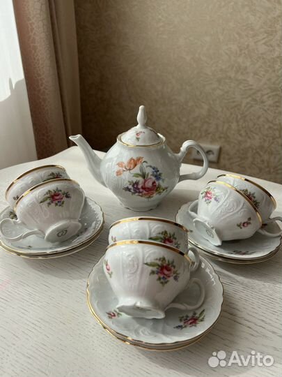 Чайный сервис Bohemia майский букет