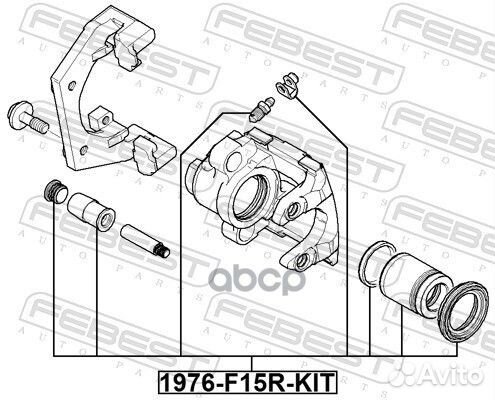 Поршень суппорта BMW 3 E90/7 F01/X5 E70/X5 F15