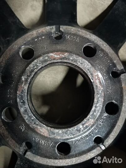 Диски литые на mercedes e240 7J*16H2 ET38