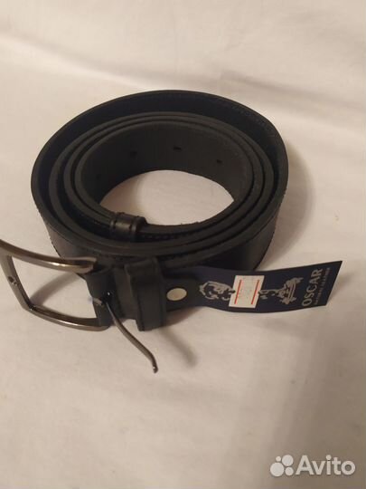 Ремень мужской кожаный новый