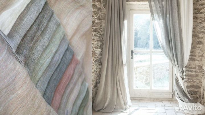 Шторы Тюль Италия ткани натуральные прямо с фабрик