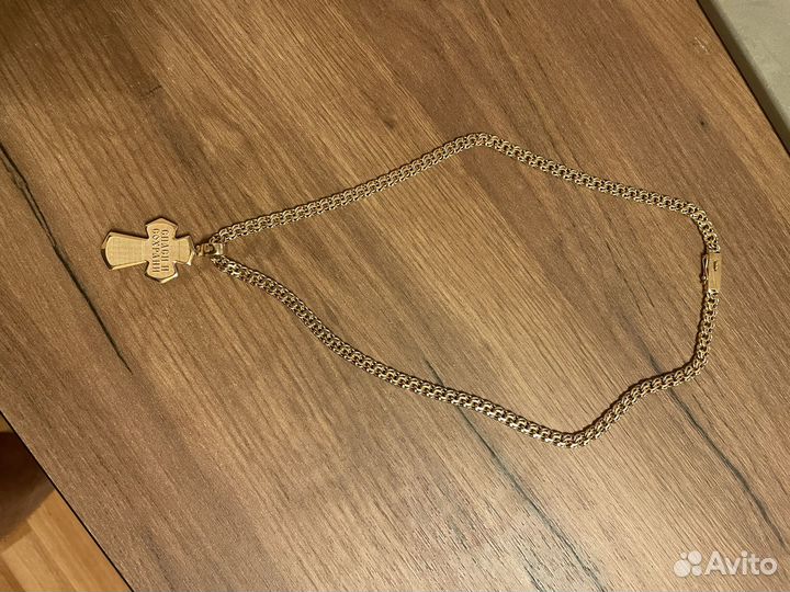 Цепь золотая мужская