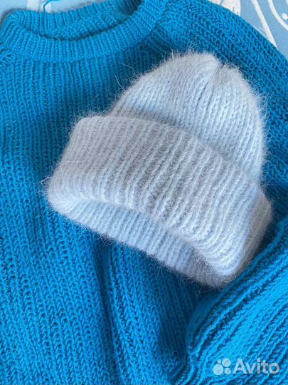 Шапка из пуха норки