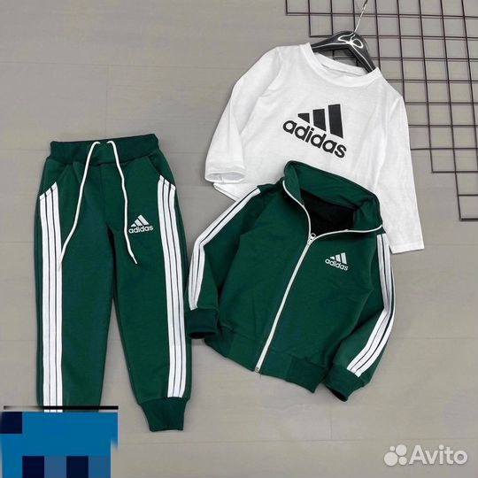 Детский спортивный костюм тройка adidas