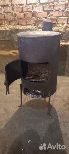 Печь буржуйка для гаража