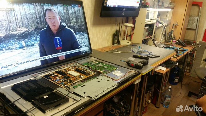 Ремонт телевизоров на дому и в мастерской